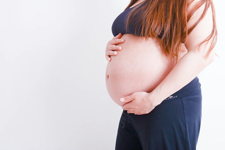 Giving birth